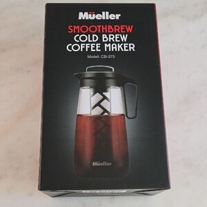 SmoothBrew Cold Brew Coffee Maker - Black